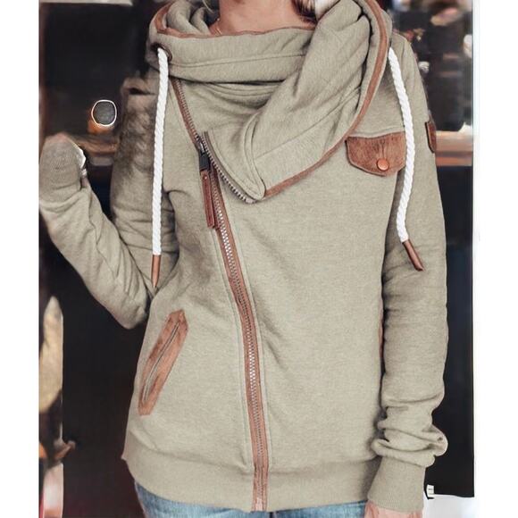 WANAKOME ASYMMETRICAL HESTRA ZIP UP - Picture 6 of 10